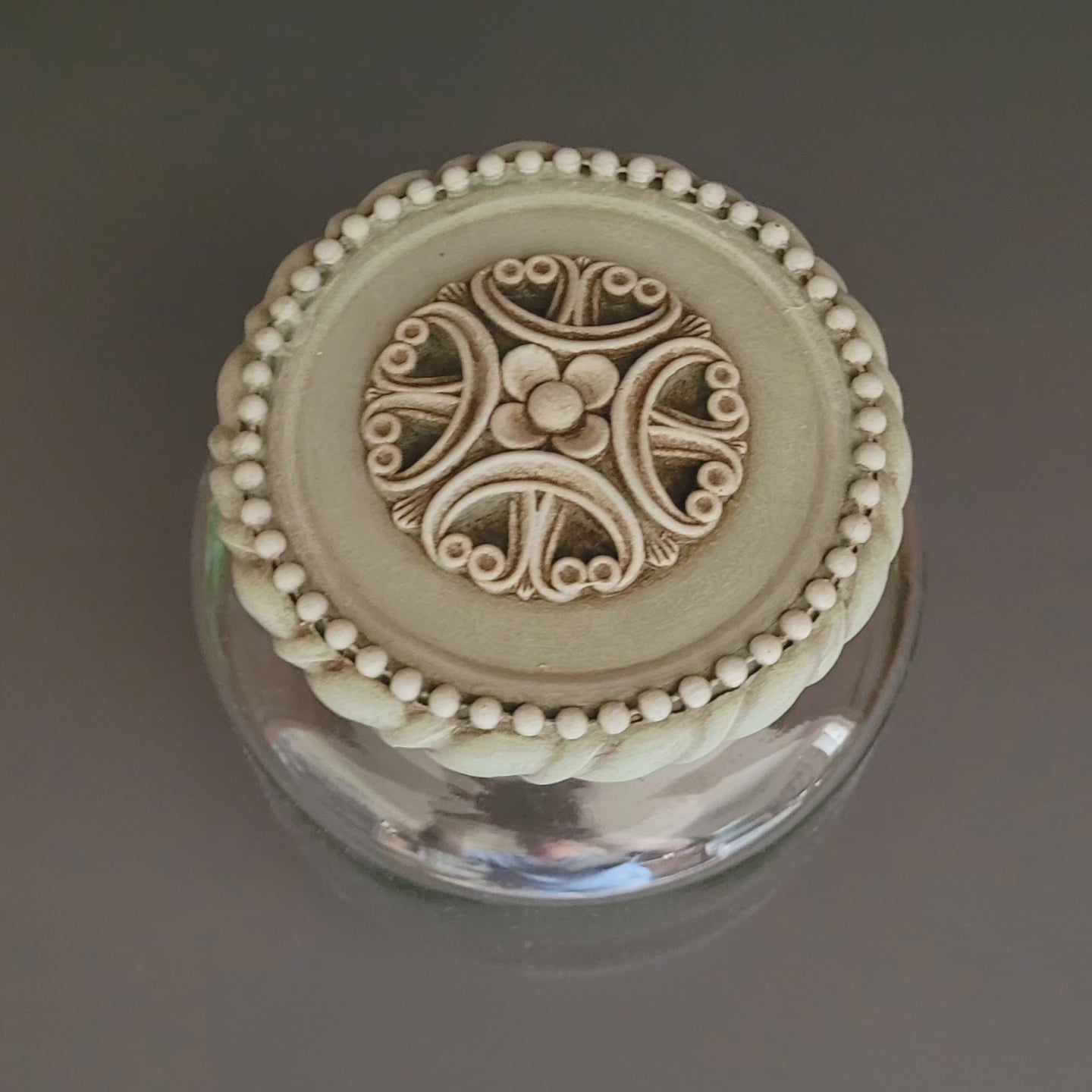 Glas grün