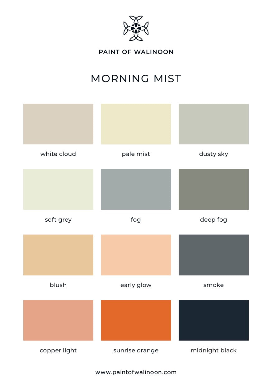 Farbkarte Paint of Walinoon