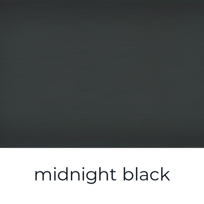 Wandfarbe matt "Midnight Black"