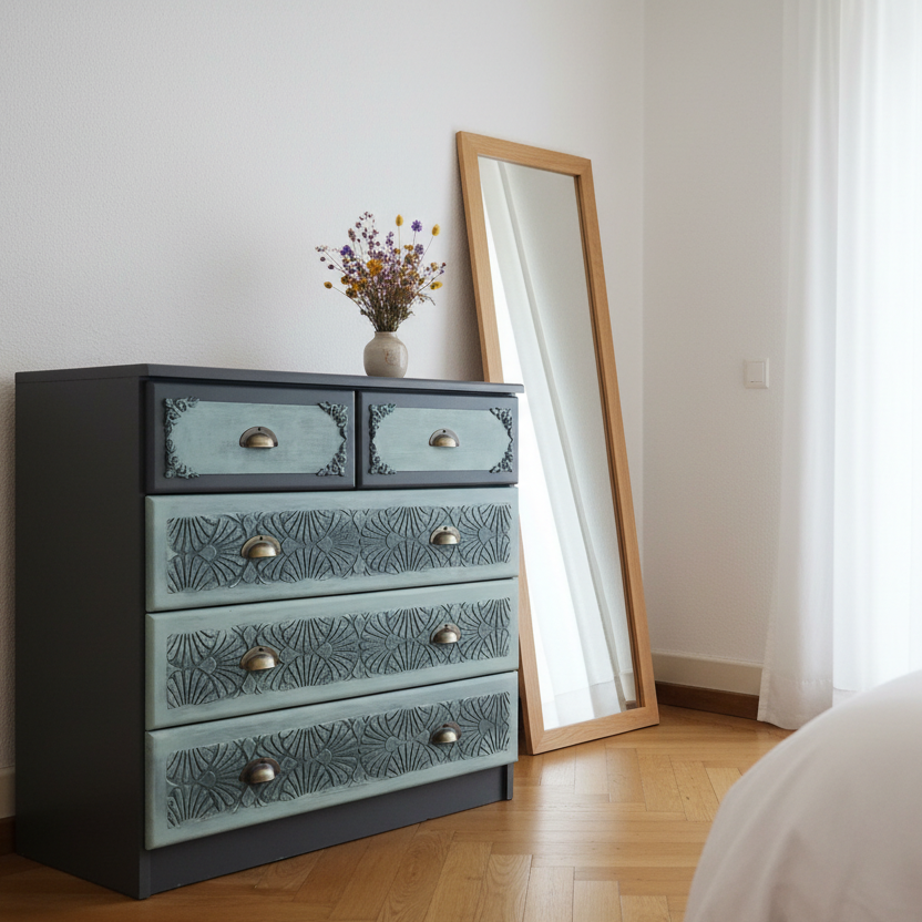 Kommode Julia – Helles Schlafzimmer