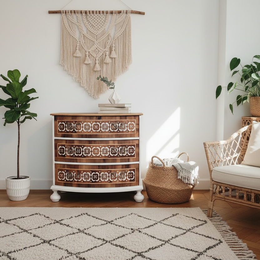 Kommode Raja Boho Stil