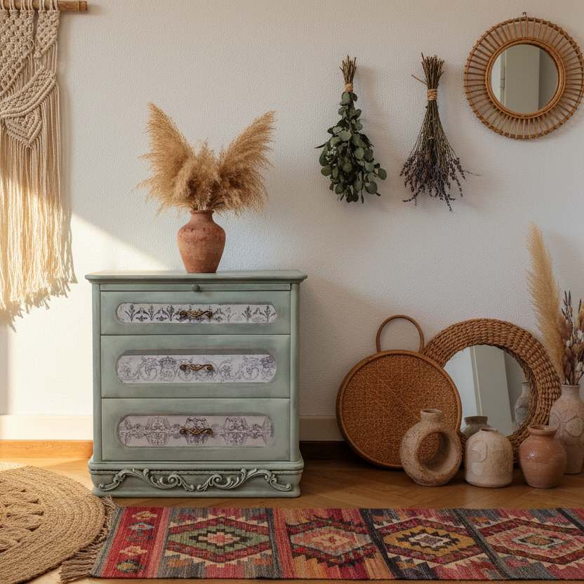 Nachttisch Emma – Boho