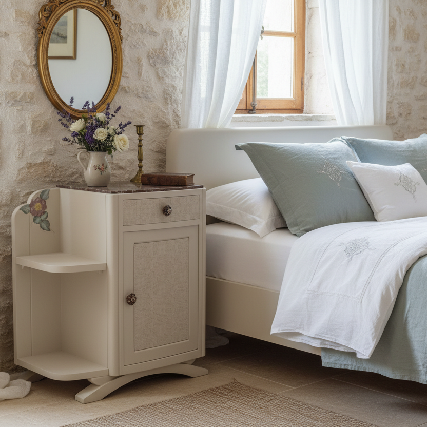 Nachttisch Hannah im Landhausstil