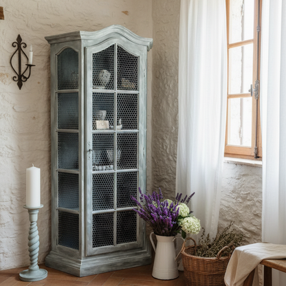 Vitrine Romeo im Landhausstil